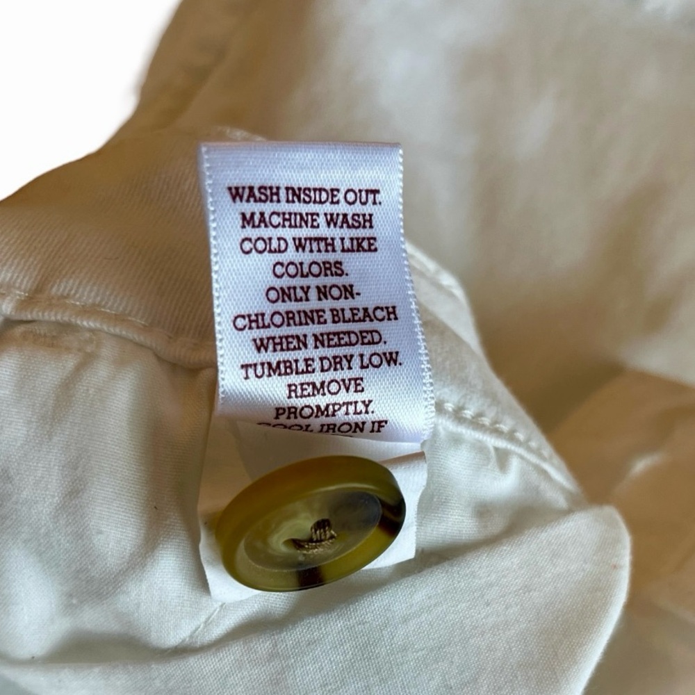 SO Shorts Favorite Midi Low Rise White Stretch Juniors 11 - Picture 7 of 10